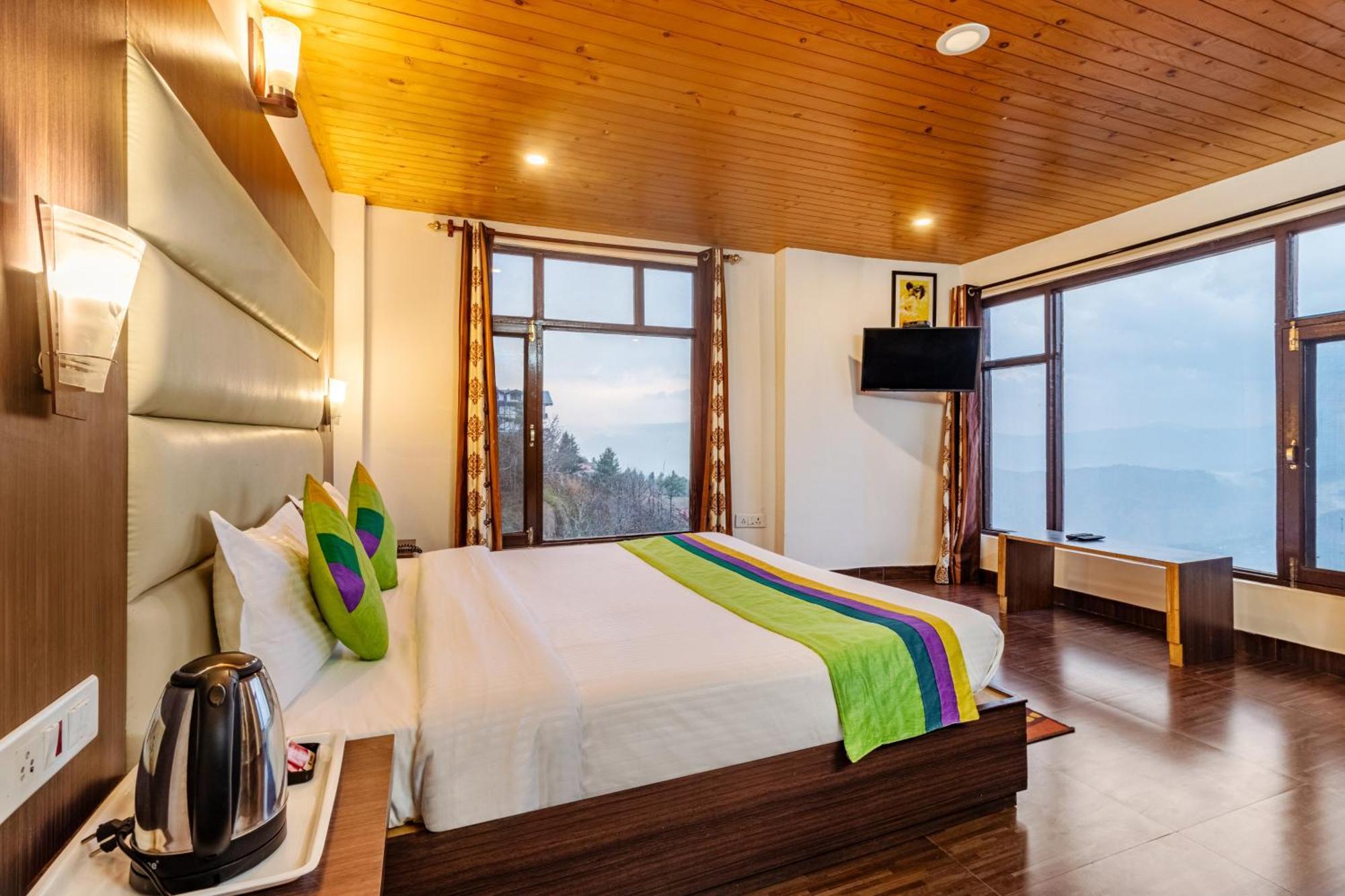 Treebo Snow View Resort Kufri With Mountain View Shimla Exterior foto