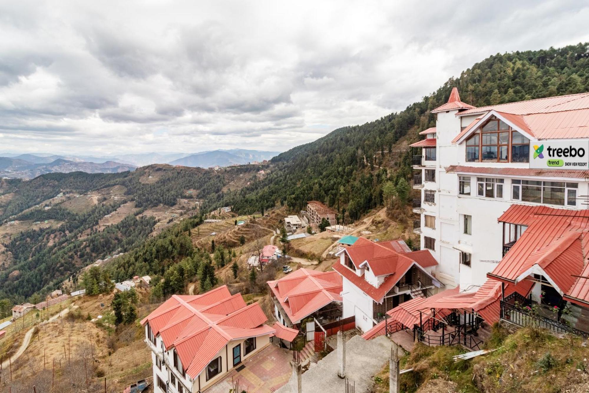 Treebo Snow View Resort Kufri With Mountain View Shimla Exterior foto